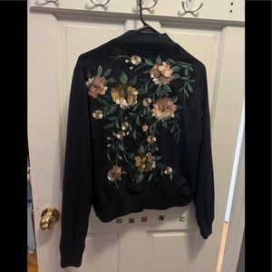 Bagatelle Faux Suede Bomber